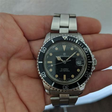 sandoz rolex homage|FS Sandoz homage to Rolex submariner 5513 1953.